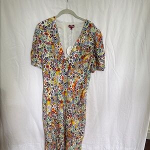 Staud Milla Dress V-Neck Maxi Dress